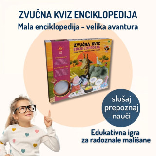 Zvučna kviz encikolopedija - društvena igra 