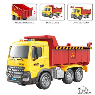 Kamion 1:18 kiper sa zvukom i svetlom 