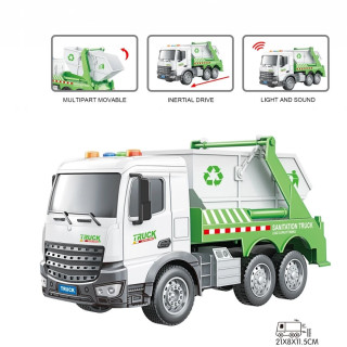 Kamion 1:18 đubretarac sa zvukom i svetlom 