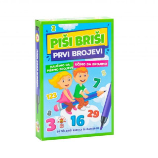 Piši-briši karte - prvi brojevi 