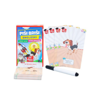 Piši-briši karte - engleski 