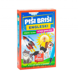 Piši-briši karte - engleski 