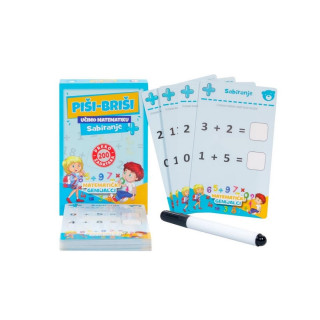 Piši-briši karte - sabiranje 