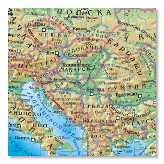 Karta Evrope MAGIC MAP 1:14350000 