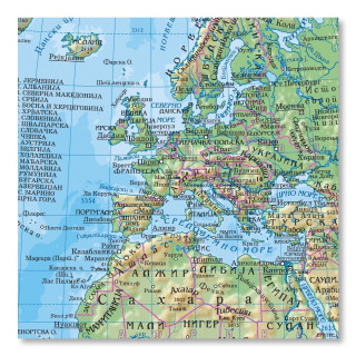 Karta sveta MAGIC MAP 1:86 000 000 