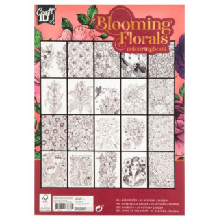 Bojanka za odrasle - Blooming florals 