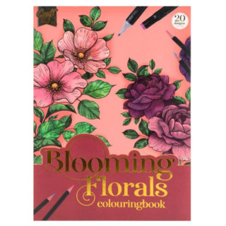 Bojanka za odrasle - Blooming florals 