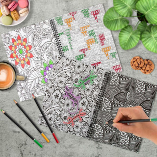 Bojanka za odrasle - Paun 