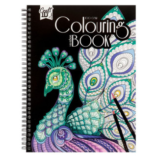 Bojanka za odrasle - Paun 