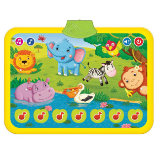 Muzički tepih MILLA zoo vrt 