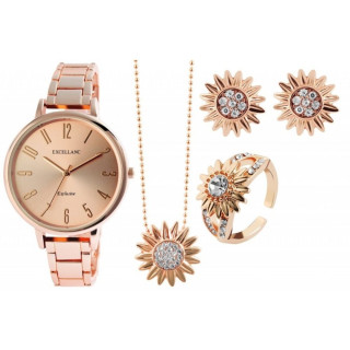 Ženski poklon set EXELLANC sat i nakit 