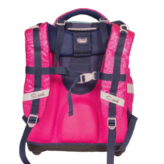 Anatomski ranac SCOOL - Unicorn Dark Blue 