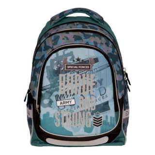 Anatomski ranac SCOOL Light - Brave and Strong 