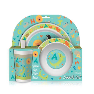 Set za jelo SCOOL Baby - Letters 