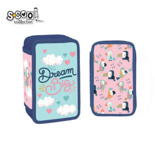 Puna pernica SCOOL 3 zipa - Dream Big 