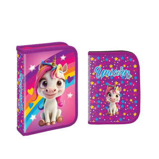 Puna pernica SCOOL 1 zip - Unicorn 