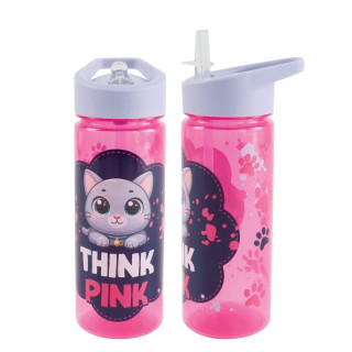 Flašica za vodu PVC 600 ml – Think Pink | SCOOL 