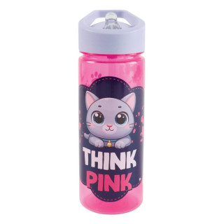 Flašica za vodu PVC 600 ml – Think Pink | SCOOL 