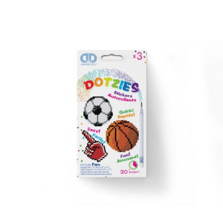 Ukrasi tačkicama DOTZIES stikere - Soccer Ball - Basket Ball - Fan Hand 