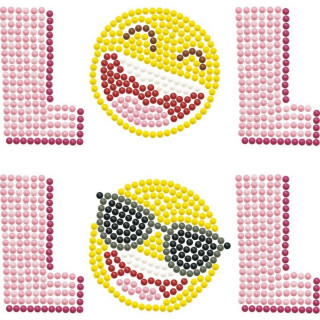 Ukrasi tačkicama DOTZIES platno 15x15 - LOL 