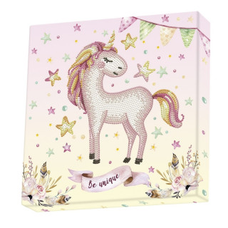 Ukrasi tačkicama DOTZIES platno 28x28 - Be Unique 