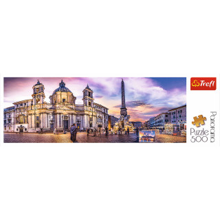 Puzzle TREFL 500 Panorama Piazza Navona 