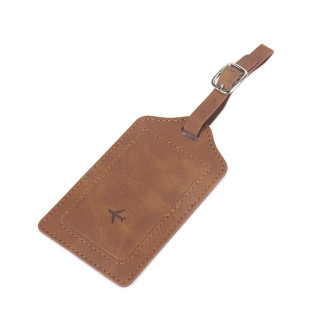 Tag za kofer TRAVEL retro braon 