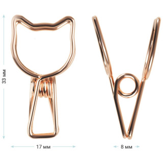 Klamerice MESHU Cute Cats 1/6 