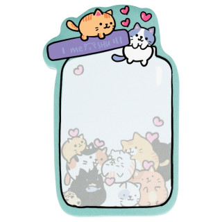 Stiker blok MESHU Cats 