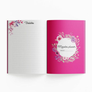 Ženski planer - teget 