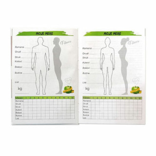 Fitnes planer - zeleni 