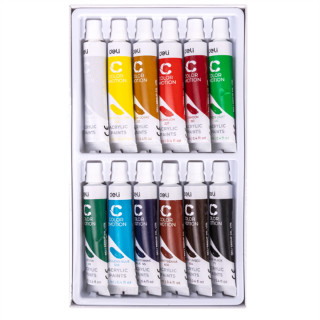 Akrilne boje DELI 12 