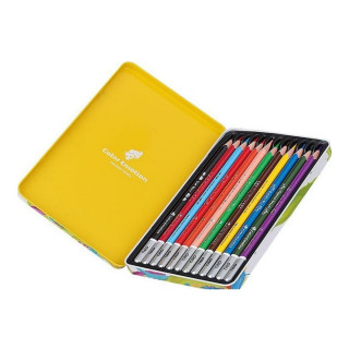 Drvene bojice 12 DELI Color Emotion metalna kutija 