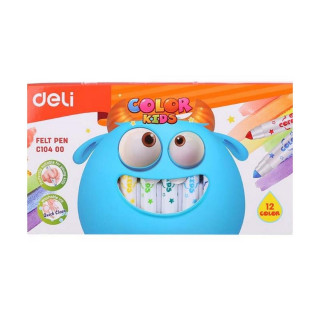 Flomasteri 12 DELI Jumbo 