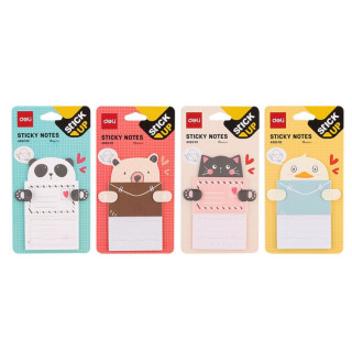 Stiker blok DELI pismo 