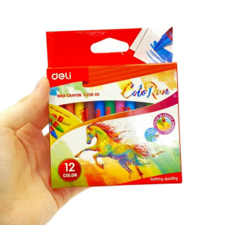 Voštane boje 12 DELI Color Run 