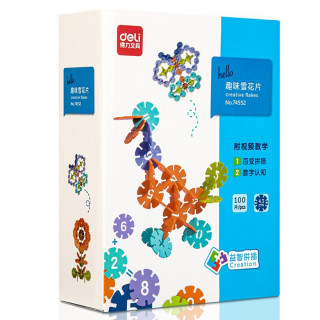 Slagalica DELI 3D pahulje 