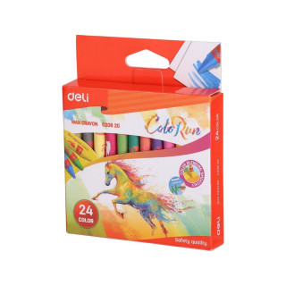 Voštane boje 24 DELI Color Run 