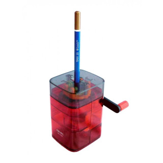 Stoni zarezač DELI rotacioni crveni 