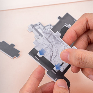 3D slagalica DELI rockets 