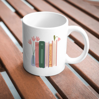 Šolja Previše knjiga premalo vremena 