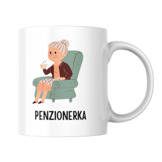 Šolja Ova gospođa je otišla u penziju PENZIONERKA 