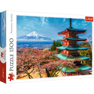 Puzzle TREFL Mount Fuji  1500 delova 