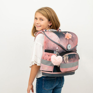 Anatomski ranac BELMIL Compact - Ballerina Black Pink 