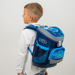 Anatomski ranac BELMIL Mini Fit - Racing Blue Neon 