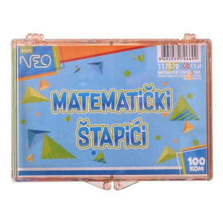 Štapići za matematiku 100 komada 