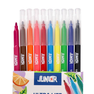 Flomasteri 10 JUNIOR Ultra Mirišljavi 