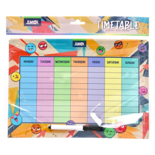 Piši briši raspored časova sa markerom 