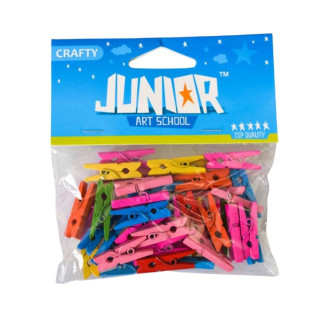 Drvene štipaljke u boji - Crafty deco 