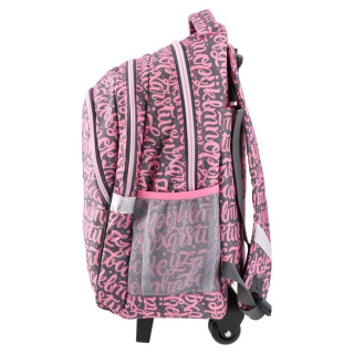 Anatomski ranac sa točkićima PLAY - Fancy Letters 